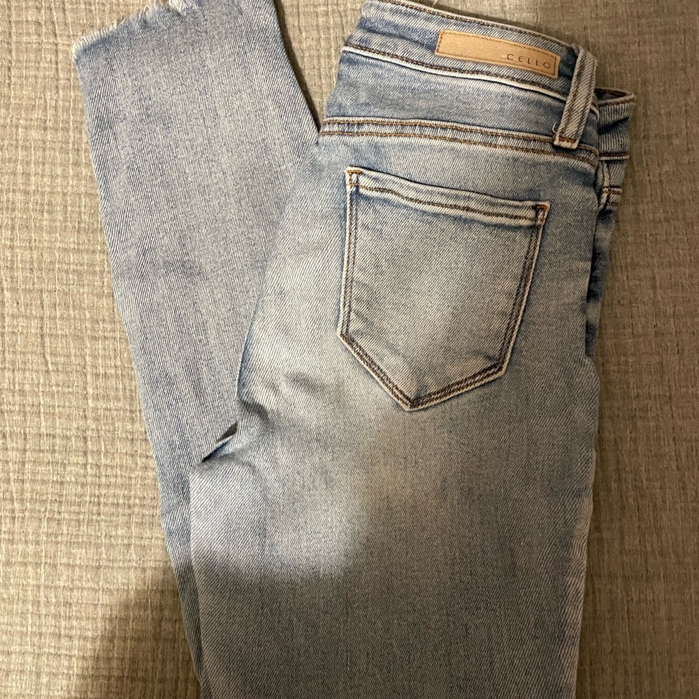 Cello Light Blue Skinny Jeans
